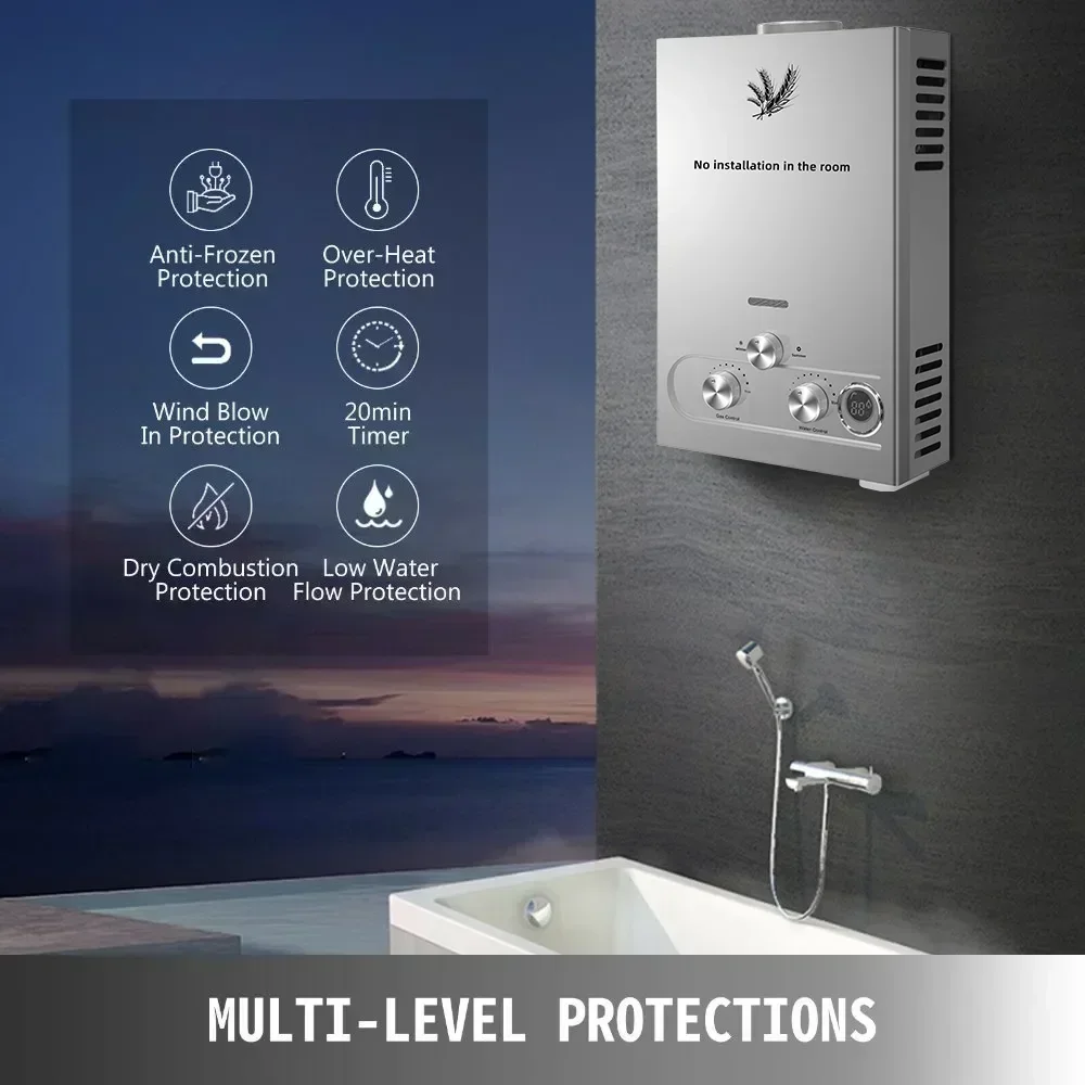SIHAO LPG Water Heater 6L 8L 1 - Outdoor Camping Water Heater 리뷰 및 가격
