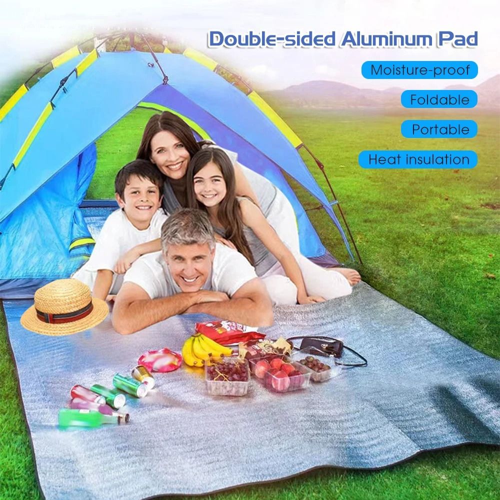 Camping Mat Foam Foil Blanket  - Outdoor Camping Heated Blanket 리뷰 및 가격