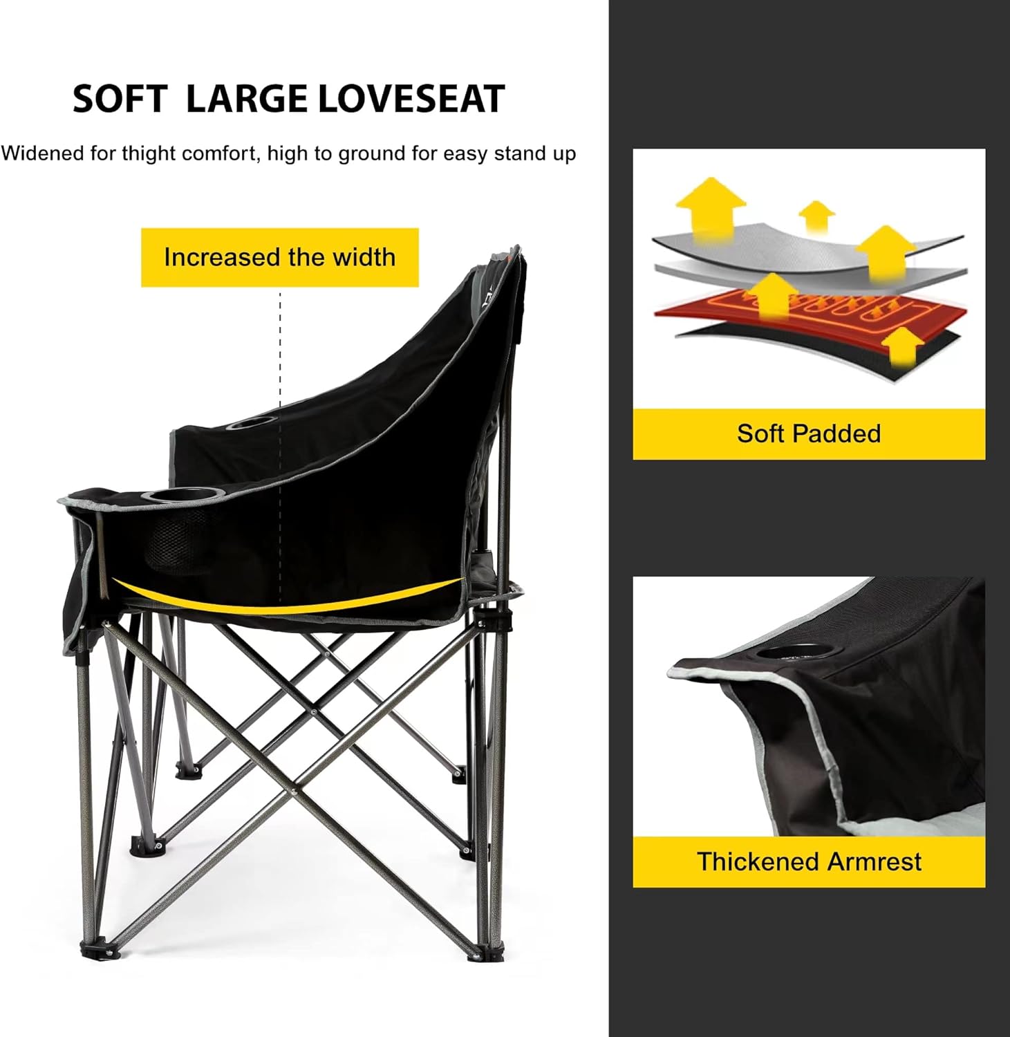 Oversized Fully Padded Camping - Camping Quad 리뷰 및 가격