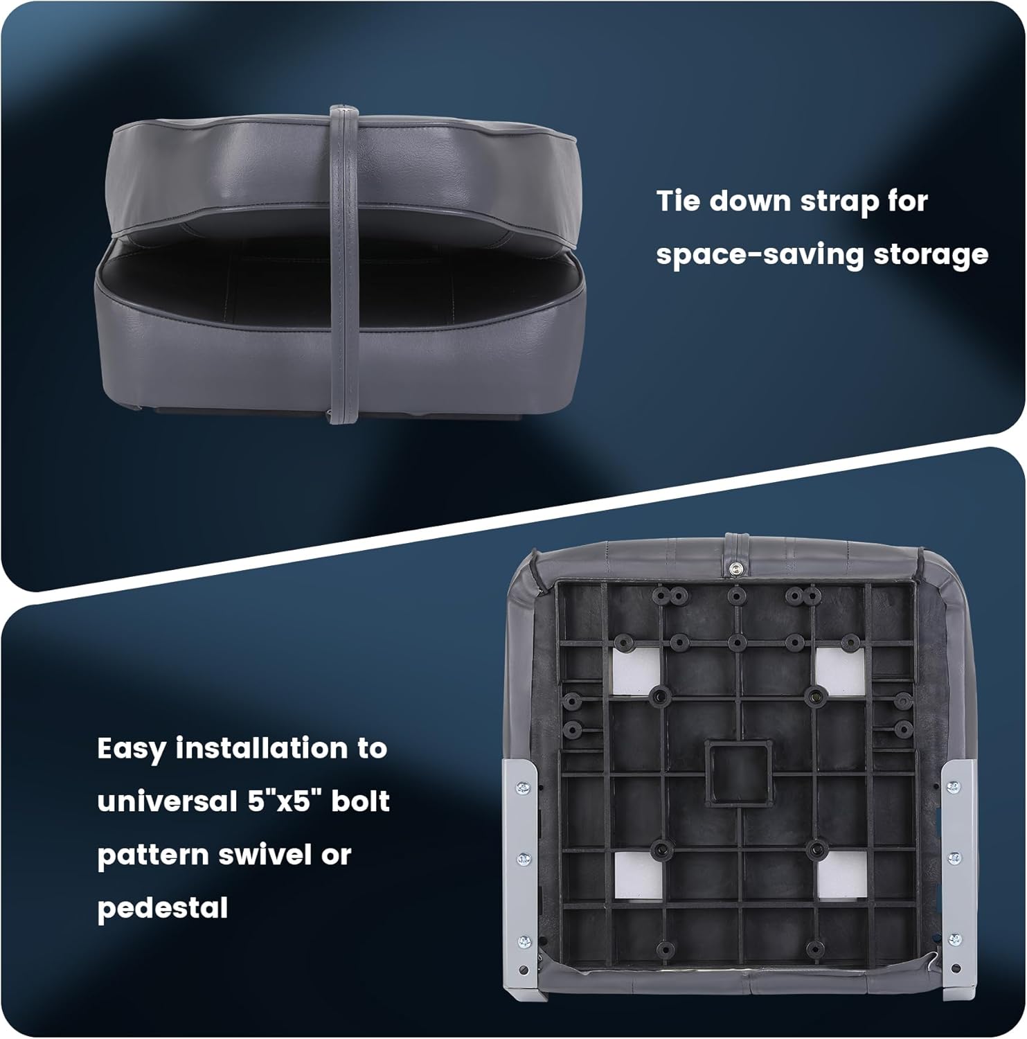 2 Pack Folding Boat Seats, Hig - Folding Chair 리뷰 및 가격