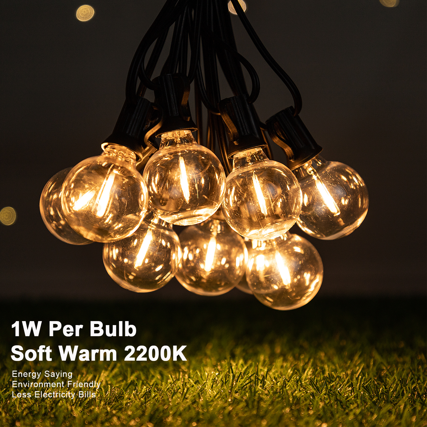 G40 Outdoor Garland String Lig - Outdoor Camping Lights String 리뷰 및 가격