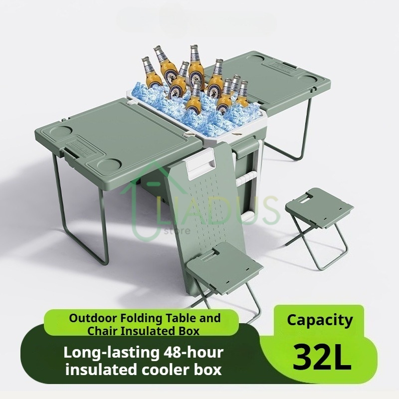 32L / 46L Camping Ice Box Fold - Outdoor Camping Table And Chairs 리뷰 및 가격