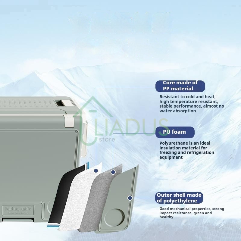 32L / 46L Camping Ice Box Fold - Outdoor Camping Table And Chairs 리뷰 및 가격