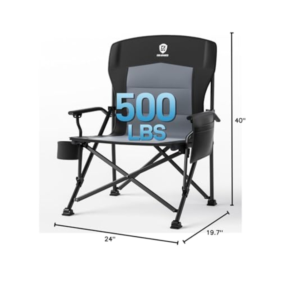 Oversized Folding Camping Chai - Camping Quad 리뷰 및 가격