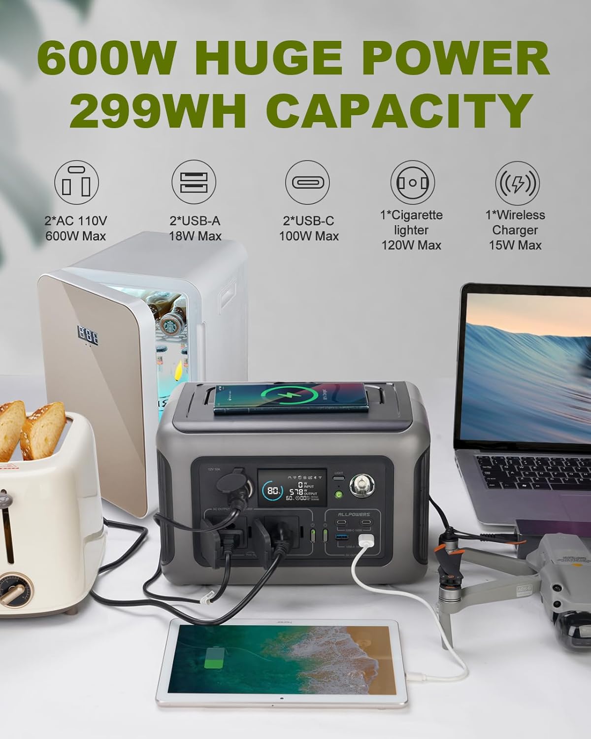 ALLPOWERS Portable Power Stati - Outdoor Camping Outlet 리뷰 및 가격