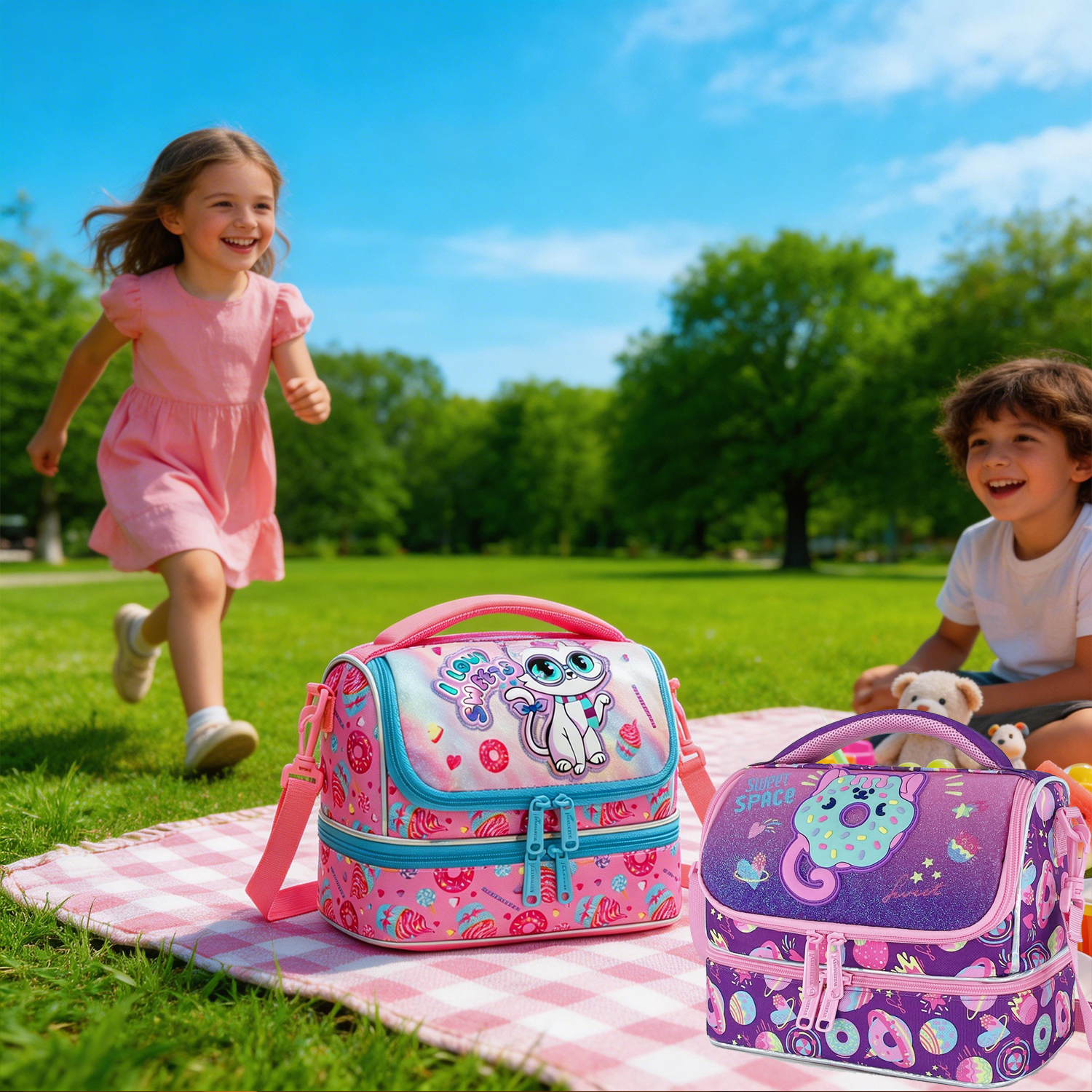 Lunch Bag for Kids Large Capac - Outdoor Camping Activities 리뷰 및 가격