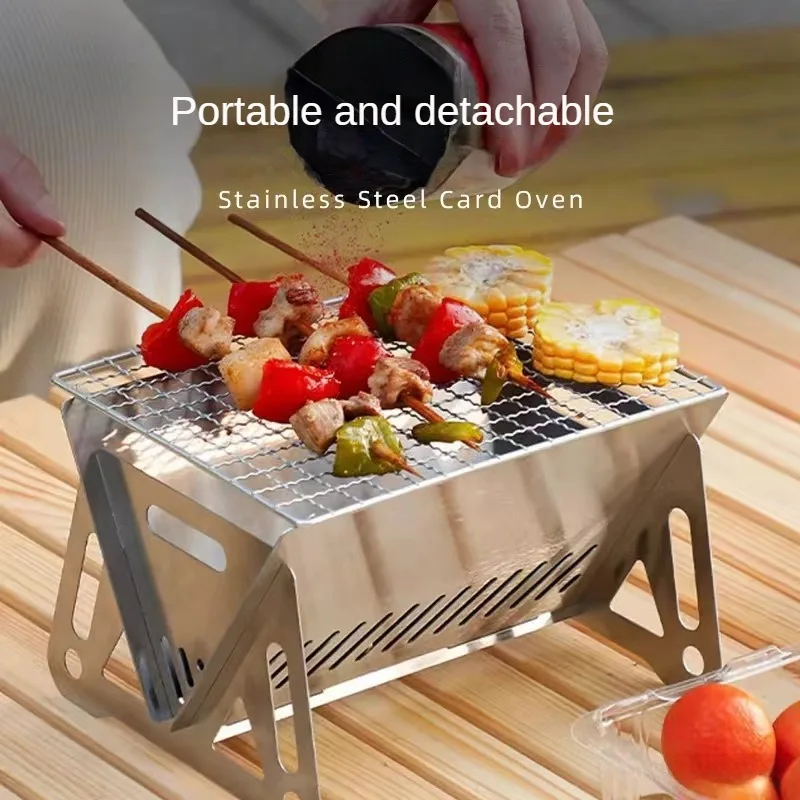 Portable Folding Barbecue Gril - Outdoor Camping Gas Heater 리뷰 및 가격