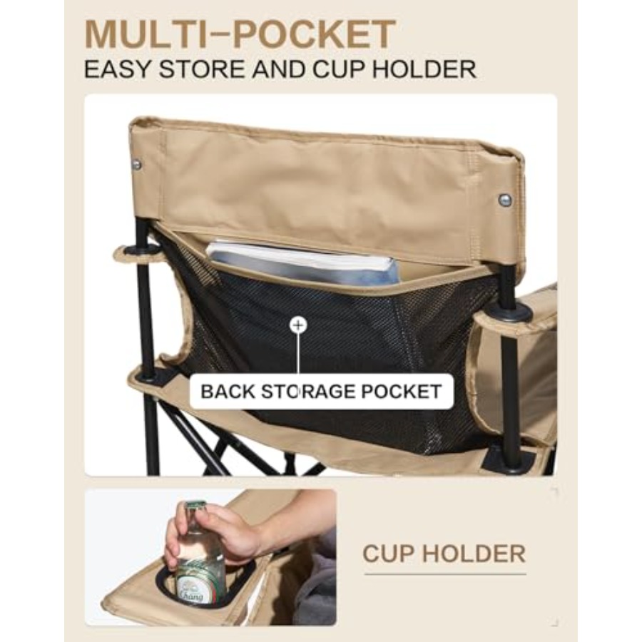 Portable Camping Chair for Adu - Camping Quad 리뷰 및 가격