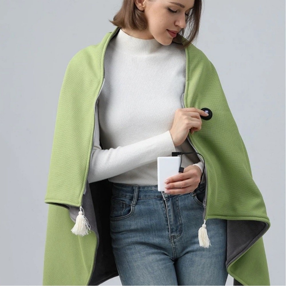 Portable Winter Shawl Blanket  - Outdoor Camping Heated Blanket 리뷰 및 가격